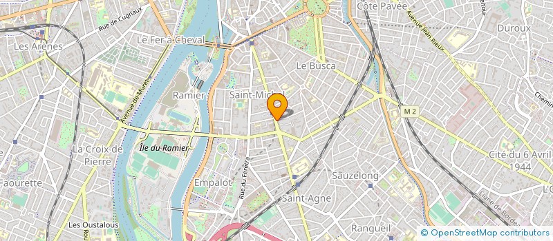 localisation de l'entreprise ASSOC RECHER DEVELOP PSYCHIATRIE PENITEN à TOULOUSE