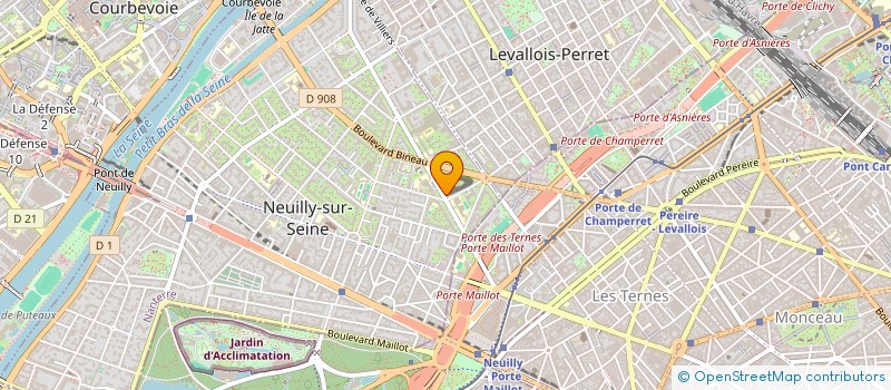 localisation de l'entreprise ASSOC RECHER THERAPEU AMELIO SOIN CANCER à NEUILLY-SUR-SEINE