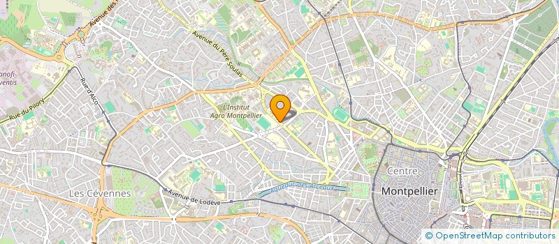 localisation de l'entreprise ASSOC RECHERCH THERMALE CLIMATIQUE LR à MONTPELLIER
