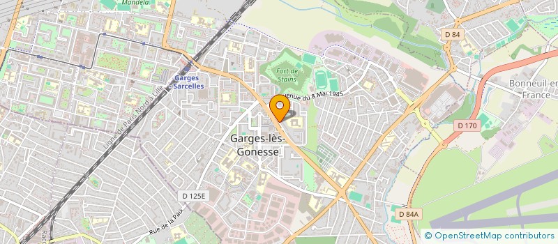 localisation de l'entreprise ASSOC RECHERCHE DE TRAVAUX à GARGES-LES-GONESSE