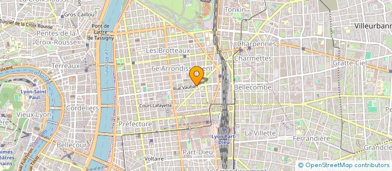 localisation de l'entreprise ASSOC RECHERCHE EDUCATION CULTUREL à LYON