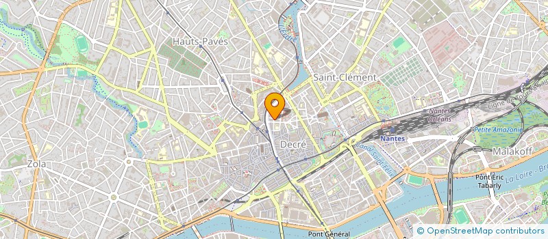 localisation de l'entreprise ASSOC RECHERCHE ET EDUCATION SOCIALE à NANTES