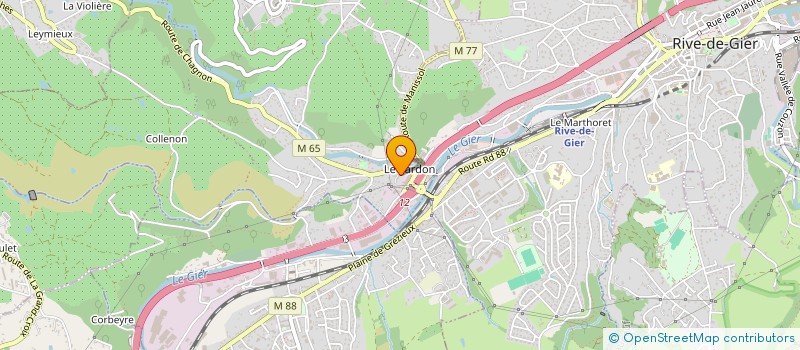 localisation de l'entreprise ASSOC RECHERCHE FORMATION EN PEDAGOGIE à LA CHAPELLE-EN-VERCORS