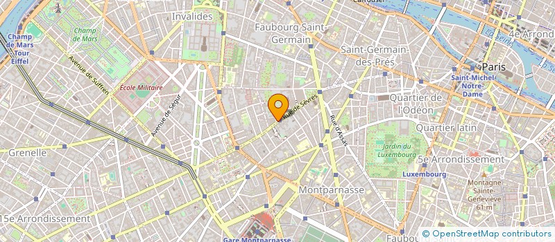 localisation de l'entreprise ASSOC RECHERCHE TRAITEMENT SEROPOSITIFS  PARIS