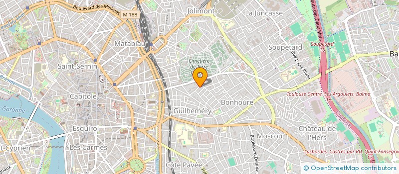 localisation de l'entreprise ASSOC RECHERCHE TRAITEMENTS STERILITE à TOULOUSE