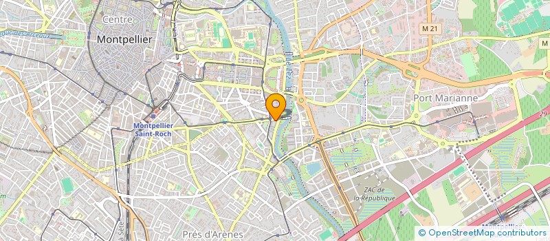localisation de l'entreprise ASSOC RECHERCHES SUR MIGRATIONS AREMI à MONTPELLIER