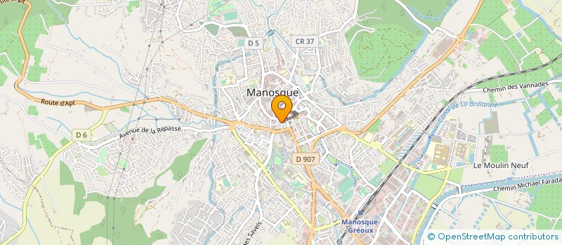 localisation de l'entreprise ASSOC REG MANOSQUE AIDE MERES à MANOSQUE