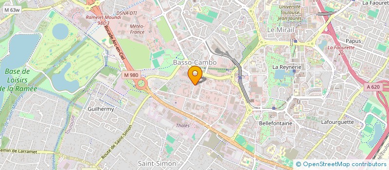 localisation de l'entreprise ASSOC REG SAUVEGARDE ENFANT ADO ADUL à TOULOUSE