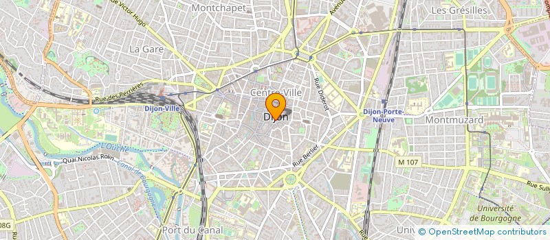 localisation de l'entreprise ASSOC REGION PARCS JARDINS BOURGOGNE  DIJON