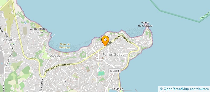 localisation de l'entreprise ASSOC REGIONALE ECRIRE ET COMMUNIQUER à PERROS-GUIREC