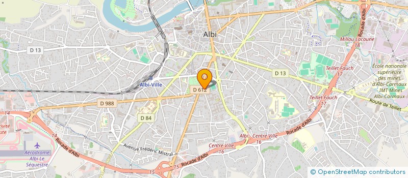 localisation de l'entreprise ASSOC REGISTRE CANCERS DU TARN à ALBI