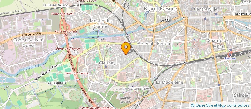 localisation de l'entreprise ASSOC RENNAISE DE CHUONG QUAN KHI DAO à RENNES