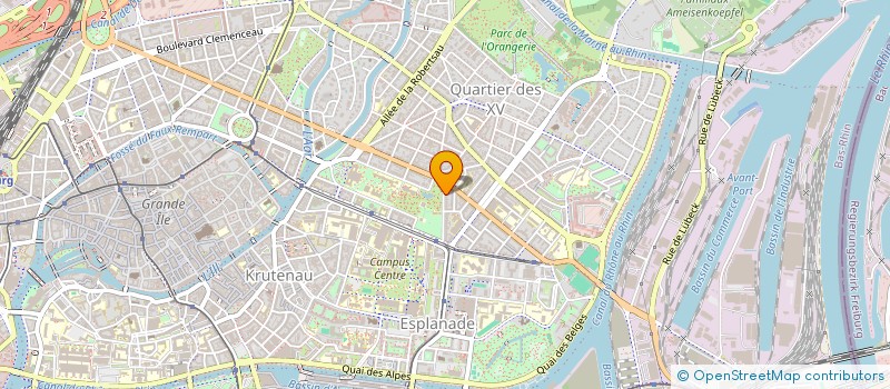 localisation de l'entreprise ASSOC RENOUVEAU EDUCAT JUIVE à STRASBOURG