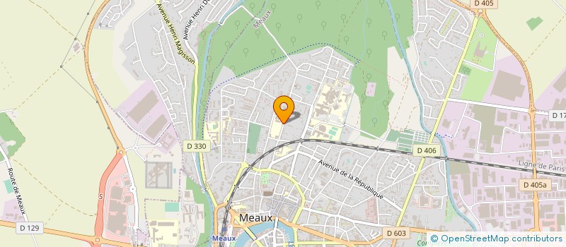 localisation de l'entreprise ASSOC RENOV IMMOB ENSEIGNEMENT STE MARIE à MEAUX