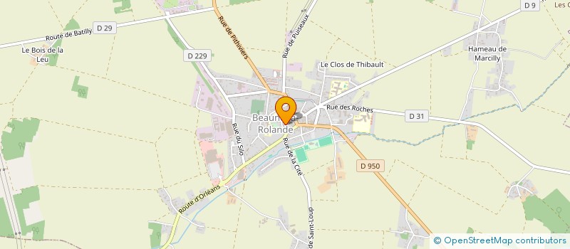 localisation de l'entreprise ASSOC REPRESENTANT TOUS SPECTACLES à BEAUNE-LA-ROLANDE
