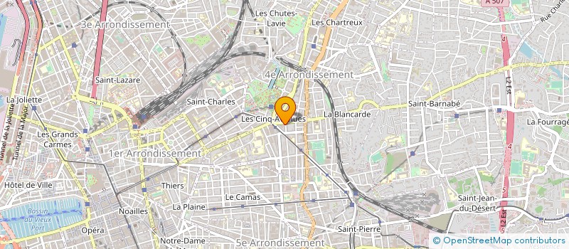 localisation de l'entreprise ASSOC RESID'HOTEL à MARSEILLE