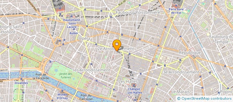 localisation de l'entreprise ASSOC RETRAITES GROUPE WORMS  PARIS