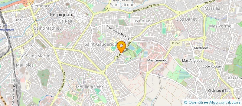 localisation de l'entreprise ASSOC RIVAGE DES ARTS à PERPIGNAN