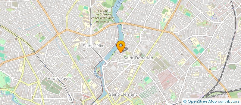 localisation de l'entreprise ASSOC ROGER LE CHAT  NANTES