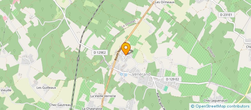 localisation de l'entreprise ASSOC ROUTE HISTORIQUE TRESORS SAINTONGE  LE DOUHET