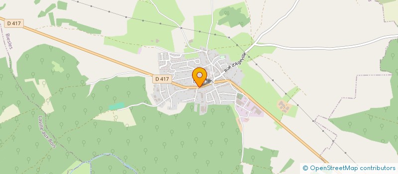 localisation de l'entreprise ASSOC RYTHME ET DANSE à BIESLES