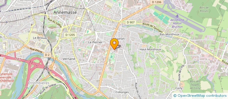 localisation de l'entreprise ASSOC SAPEURS POMPIERS REGION ANNEMASSE à ANNEMASSE