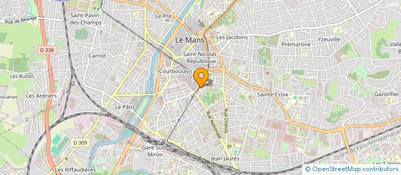 localisation de l'entreprise ASSOC SARTHOISE AMELIOR COMPORTE CONDUCT à LE MANS