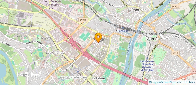 localisation de l'entreprise ASSOC SAUVEGARDE ARCHEO MAUBUI à PONTOISE