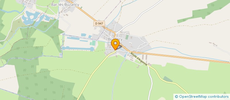 localisation de l'entreprise ASSOC SAUVEGARDE ECURIES DU CHATEAU  BUZANCY