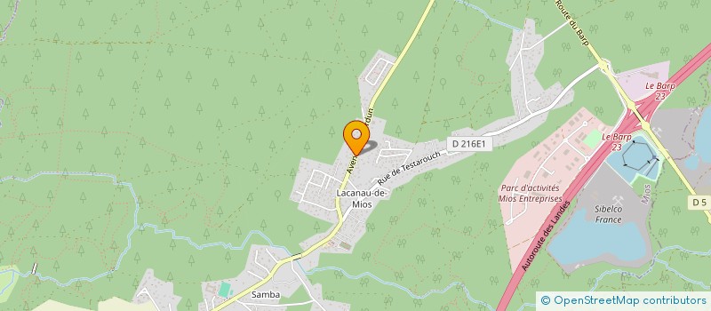 localisation de l'entreprise ASSOC SAUVEGARDE TRADITIONS ANIMATIONS  MIOS