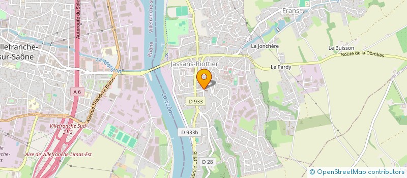localisation de l'entreprise ASSOC SAUVETEURS SECOURISTES JASSANAIS à JASSANS-RIOTTIER