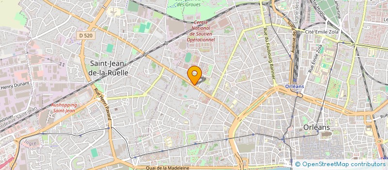 localisation de l'entreprise ASSOC SCOLAIRE ENF à ORLEANS