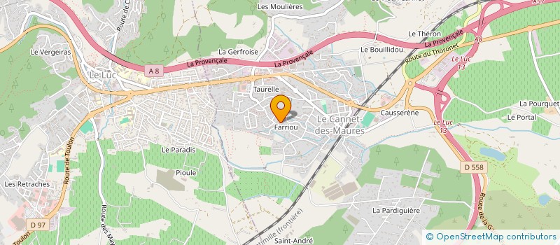 localisation de l'entreprise ASSOC SECOURS ANIMAUX MALHEUREUX à FLASSANS-SUR-ISSOLE