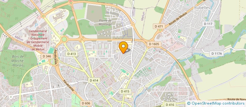 localisation de l'entreprise ASSOC SEINE MARNAISE ENSEIG TECH SUPER à MELUN