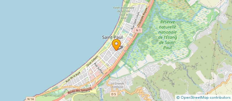 localisation de l'entreprise ASSOC SIVA VISHNOU KAALY DE ST PAUL à SAINT-PAUL