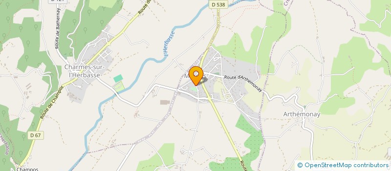 localisation de l'entreprise ASSOC SOU DES ECOLES  CLERIEUX