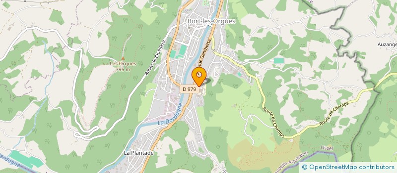 localisation de l'entreprise ASSOC SOURIRES EN BOORTENSE  BORT-LES-ORGUES