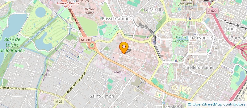 localisation de l'entreprise ASSOC SOUTIEN AIDE DOMICILE AGGLOM TOULO à TOULOUSE