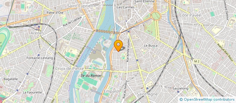 localisation de l'entreprise ASSOC SOUTIEN AUX CULTURES MINORITAIRES  TOULOUSE