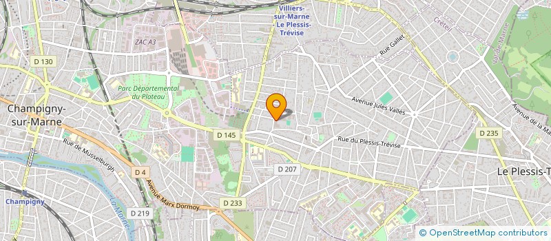 localisation de l'entreprise ASSOC SOUTIEN ET ECHANGE FAMILLE COLLEGE à CHAMPIGNY-SUR-MARNE