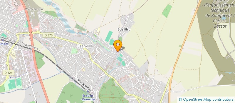 localisation de l'entreprise ASSOC SOUTIEN LYCEE DE VIENTIANE  ECOUEN