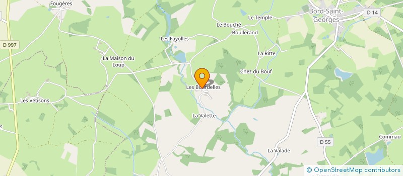 localisation de l'entreprise ASSOC SPORT BORD ST GEORGES à BORD-SAINT-GEORGES