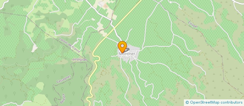 localisation de l'entreprise ASSOC SPORT CULTUR DE BELESTA à BELESTA