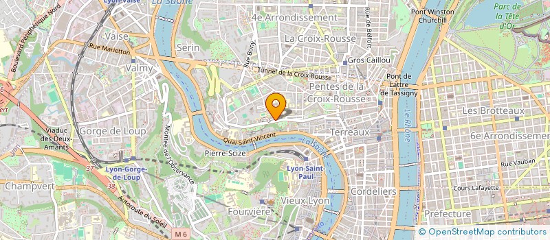 localisation de l'entreprise ASSOC SPORT DE L ECOLE TISS à LYON