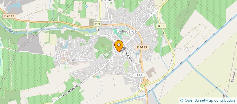 localisation de l'entreprise ASSOC SPORTIV SCOLAIRE ECOLE PUBL BELLEG à BELLEGARDE