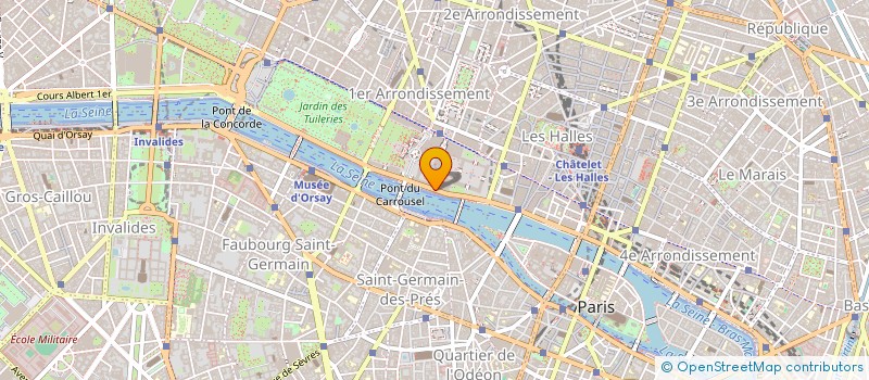 localisation de l'entreprise ASSOC SPORTIVE CULTUREL MUSEES NATIONAUX à PARIS