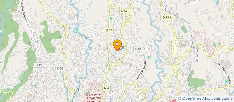 localisation de l'entreprise ASSOC SPORTIVE CULTURELLE BAS MATERNITE  FORT-DE-FRANCE