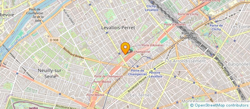 localisation de l'entreprise ASSOC.SPORTIVE CULTURELLE VIERNE  PARIS