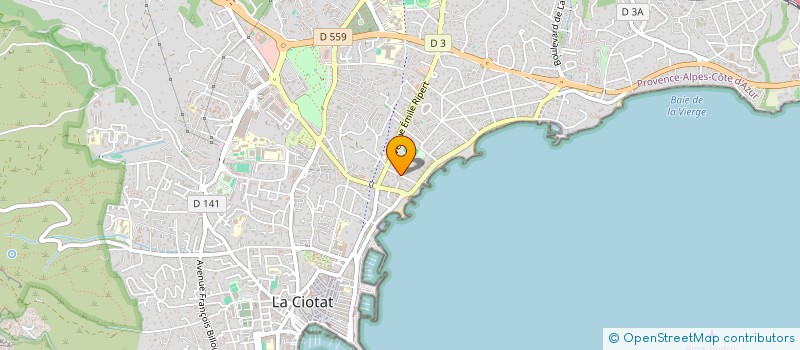 localisation de l'entreprise ASSOC SPORTIVE DE LA CIOTAT à LA CIOTAT