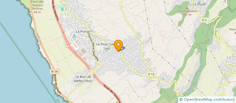 localisation de l'entreprise ASSOC SPORTIVE DE PITON SAINT-LEU à SAINT-LEU